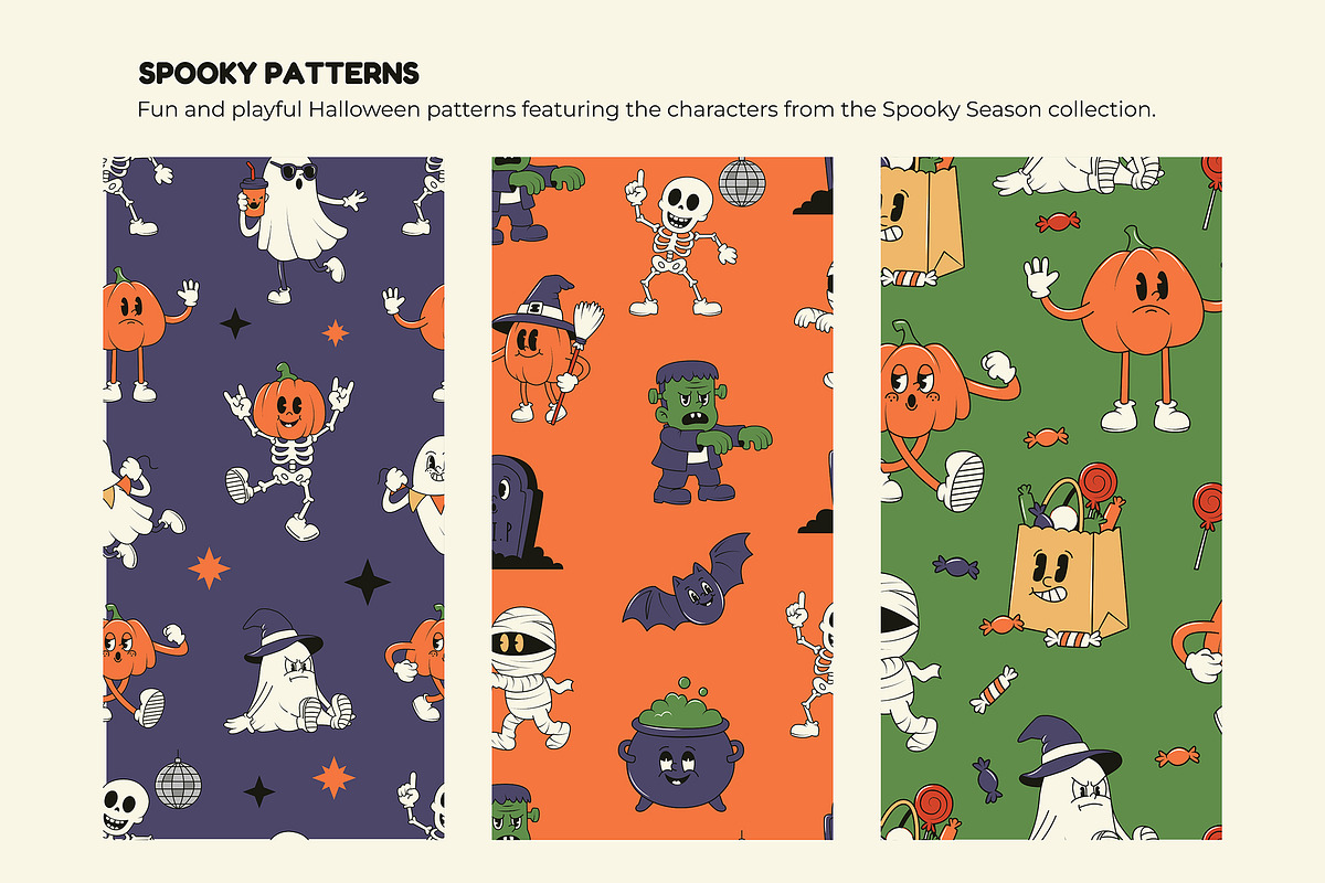 Spooky Season, a Seasonal Illustration by VectorBird (Photo 3 of 5)