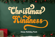 Christmas Font - Christmas Kindness, a Handwritten Font by Mozatype (Thumbnail 1 of 11)