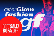 AlterGlam Elegant Extended Font, a Sans Serif Font by popskraft (Thumbnail 12 of 12)