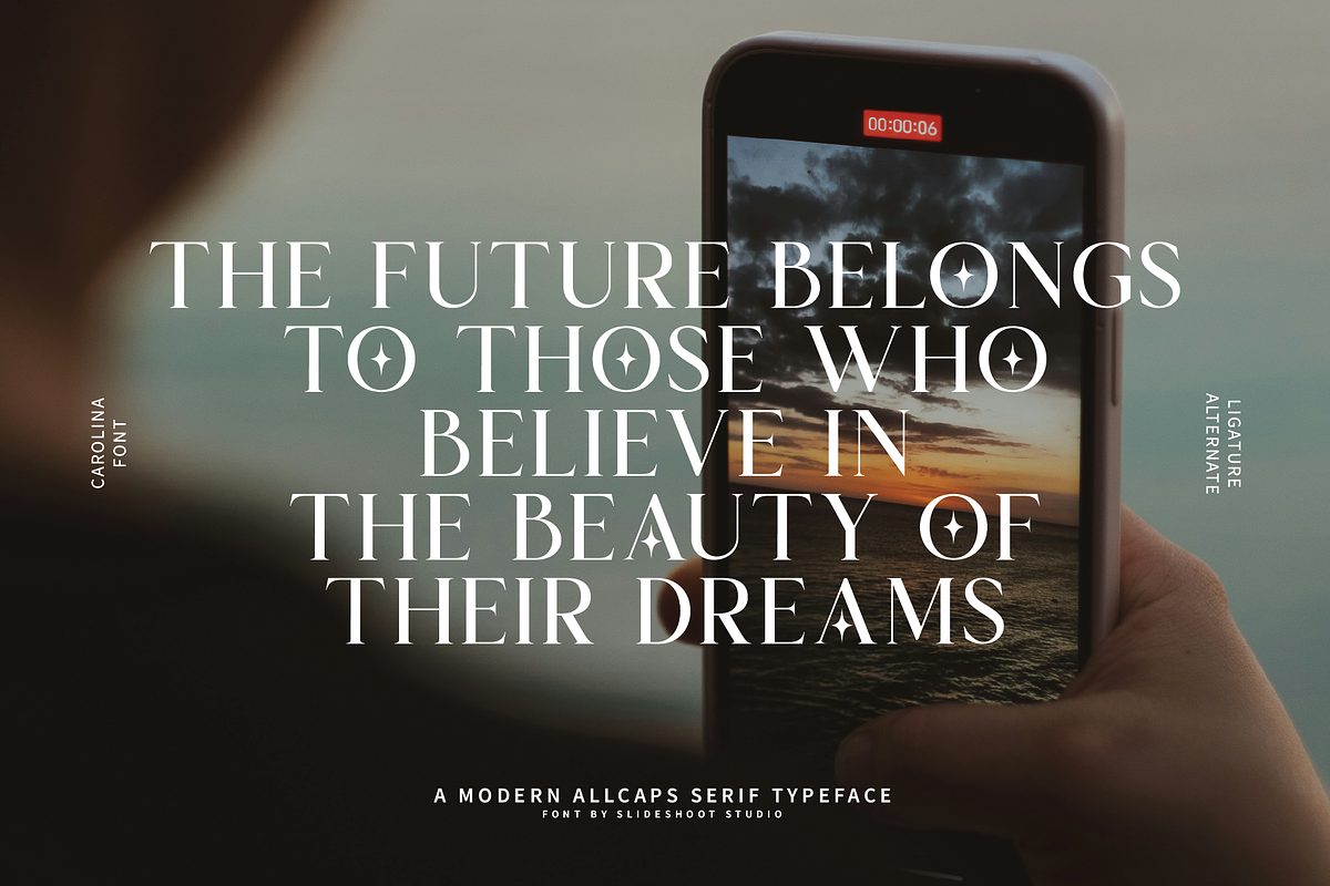 Carolina || Modern Serif  Font, a Serif Font by Idea Studio (Photo 9 of 12)