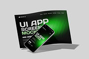 UI App Screen Mockup, an iPhone Mockup by Bartama Graphic (Thumbnail 3 of 5)