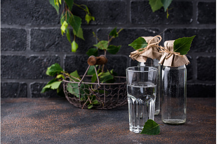Birch juice, traditional Russian, a Food & Drink Photo by Yulia Furman