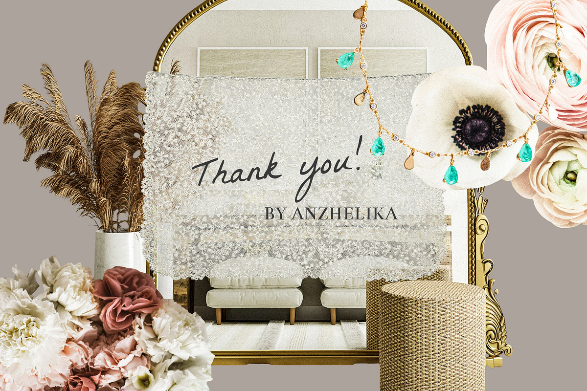 Romantic Maison: Porcelain Collage, an Object Graphic by Anzhelika (Photo 12 of 12)