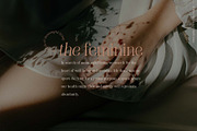 Modern serif font family La Dolce, a Serif Font by Angele Kamp (Thumbnail 6 of 9)