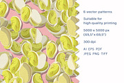 Pistachios - Set of patterns, a Pattern Graphic by Yummy (Thumbnail 2 of 8)