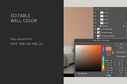 Paris Home | Bedroom No. 3 Mockup, a Household Mockup by Blixa 6 Studios (Thumbnail 5 of 8)