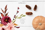 Hello autumn - watercolor collection, a Seasonal Illustration by Youksy (Thumbnail 3 of 17)
