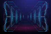 Abstract Futuristic Template, a Technology Illustration by Andrew_Derr (Thumbnail 6 of 12)