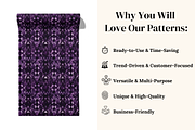 Diamonds seamless patterns, a Pattern Graphic by Ninterints (Thumbnail 4 of 16)