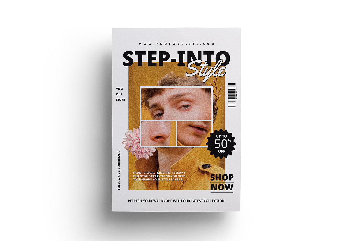Maximalist Fashion Sale Flyer, a Flyer Template by kylyman (Photo 2 of 3)