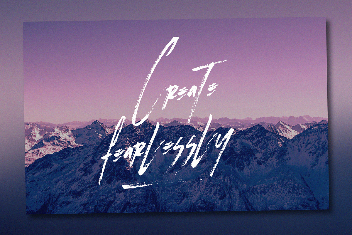 Malevolent Brush | Handwritten Brush, a Handwritten Font by Ardana Creative (Photo 7 of 14)