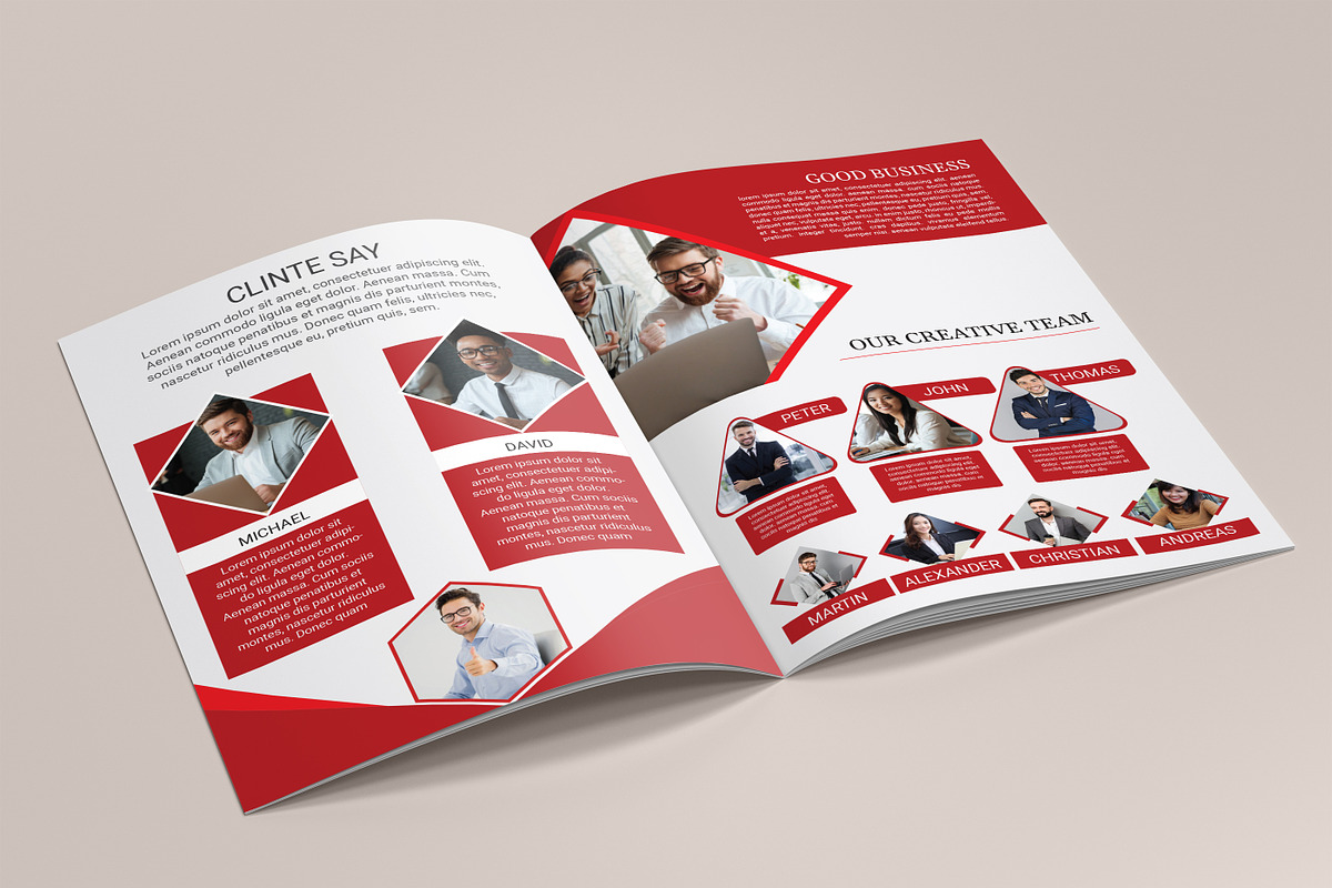Business Brochure template, a Brochure Template by MRI STUDIO (Photo 7 of 10)