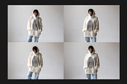 Hoodie Mock-Up Set, a Hoody Mockup by Freeman Studio (Thumbnail 9 of 16)