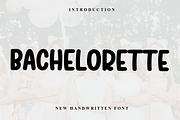 BACHELORETTE, a Sans Serif Font by InermediaSTUDIO (Thumbnail 1 of 8)