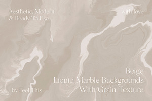 Beige Liquid Marble Backgrounds