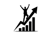50 Business Growth Success Icons Bun, an Illustration by Designer_Momina (Thumbnail 51 of 51)