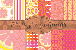 Pink And Orange Patterns