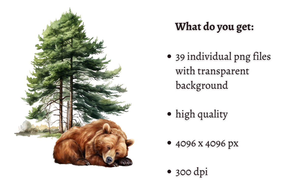 Woodland Animals Clipart Bundle, an Animal Illustration by Mash Mash Stickers (Photo 2 of 9)