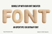 Knit Sweater, a Symbol Font by Loudoun Design Co. (Thumbnail 1 of 6)
