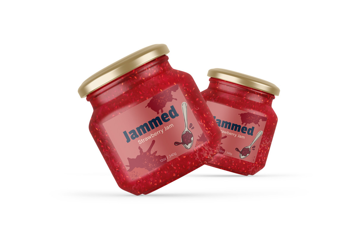 Jam Jar Mockups, a Packaging Mockup by Mockups Planet (Photo 5 of 5)