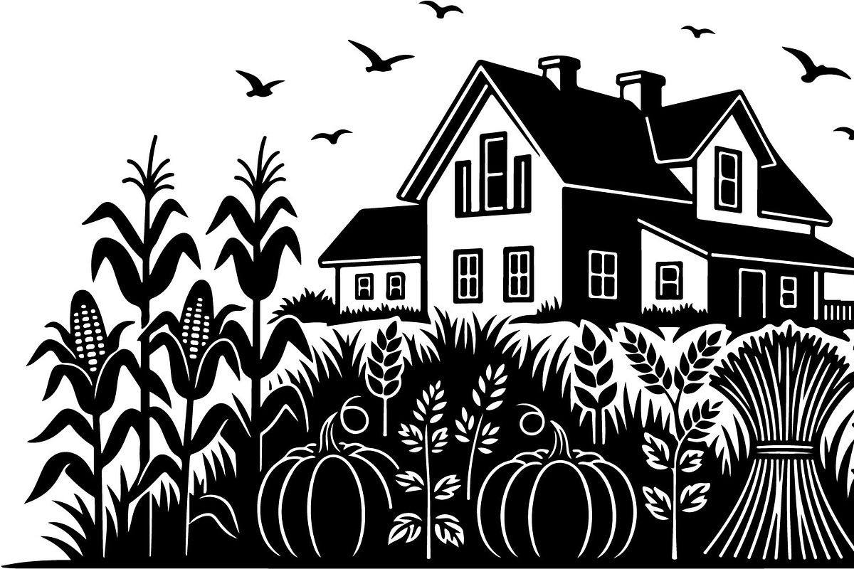 Thanksgiving Harvest SVG Bundle, an Illustration by Designs_River (Photo 41 of 48)