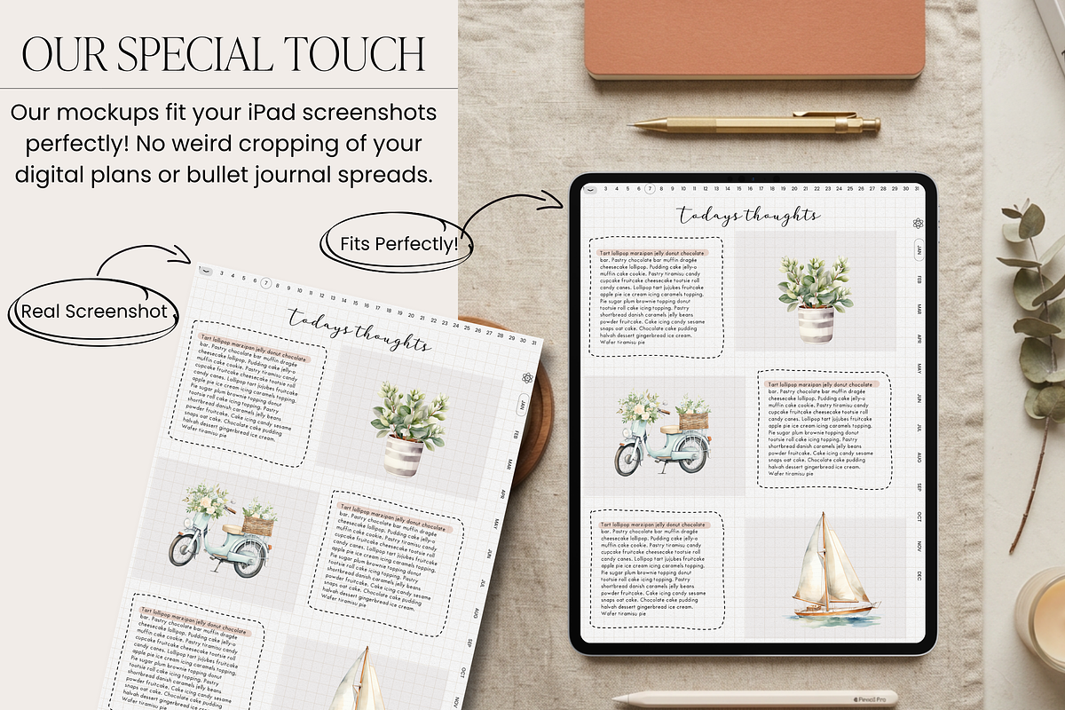 10 Canva iPad Mockups, an iPad Mockup by Asha Glenn Design Studio (Photo 7 of 9)