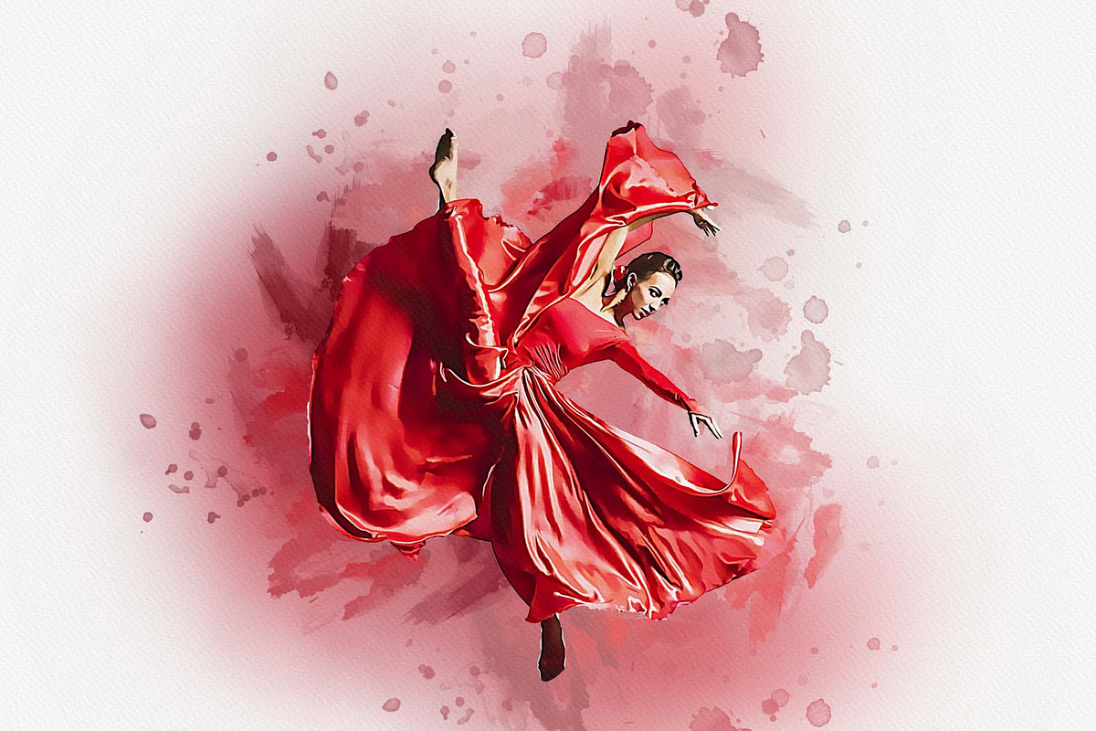 Mixed Media Art Photoshop Action, an Action Add-On by MRI STUDIO (Photo 7 of 11)