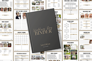 150 Page Wedding Day Binder Template, an Invitation Template by Coral Beauty (Thumbnail 4 of 5)