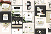 Instagram Feed Templates for Coaches, a Social Media Template by Mirazz (Thumbnail 2 of 29)