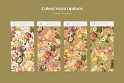 Summer Vintage Fruit Pattern, a Pattern Graphic by Yello_illustration (Thumbnail 4 of 16)