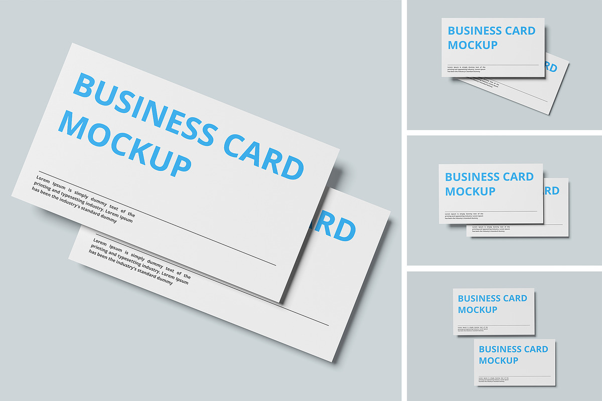 Business card Mockup, an Advertising Mockup by swsi-studio (Photo 1 of 5)