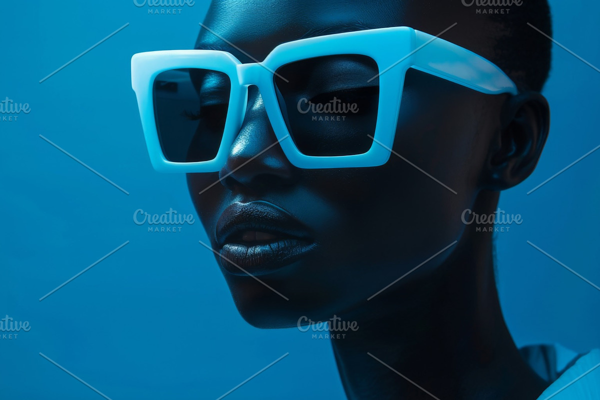 109 Fashion models in sunglasses, a Beauty & Fashion Photo by Handmadefont (Photo 99 of 113)