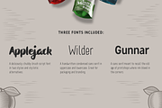 Applejack - A brush font trio, a Script Font by Great Scott! (Thumbnail 3 of 8)