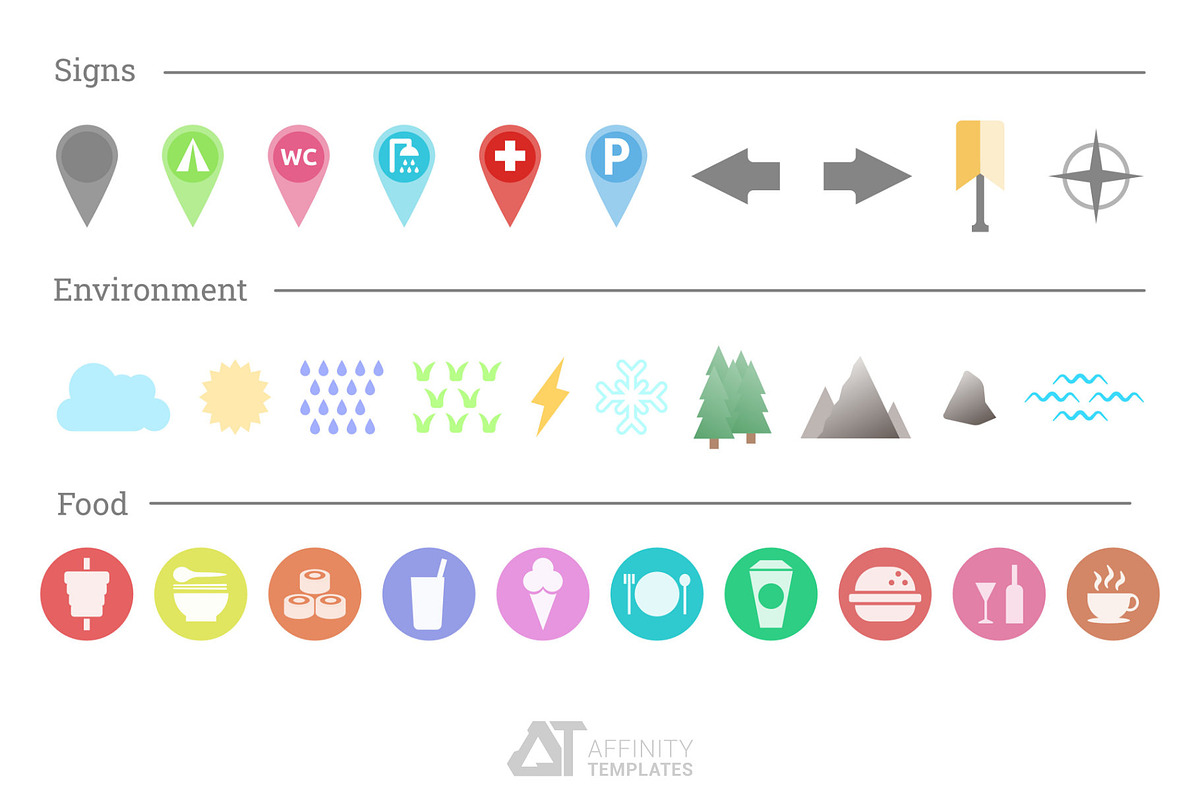 Illustrated Map Creator Kit Affinity, an Illustration by Affinity Templates (Photo 6 of 7)