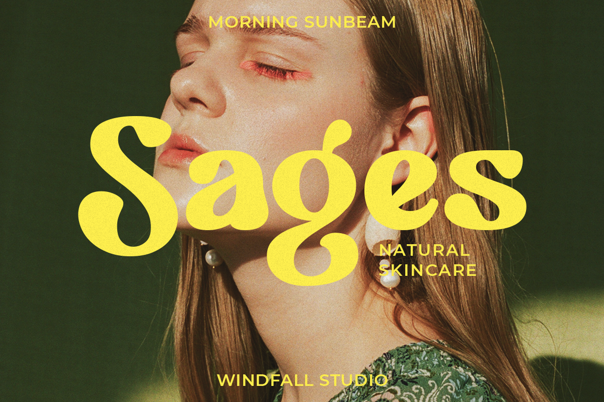Morning Sunbeam - Retro Bold Font, a Sans Serif Font by Windfall Co (Photo 2 of 10)