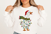 Crochet Christmas Goose PNG, an Illustration by Craft Nest (Thumbnail 3 of 5)