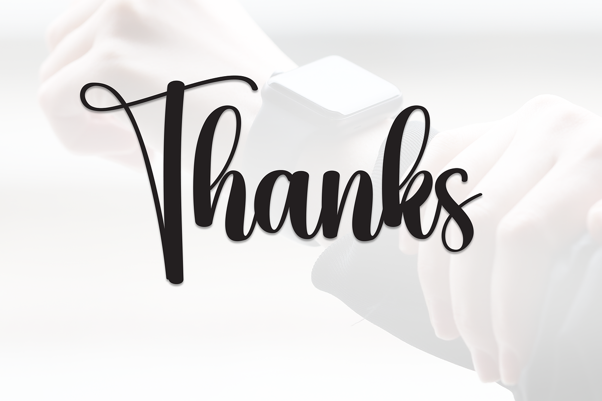 Waiting | Script Font, a Handwritten Font by Scratchones (Photo 9 of 9)