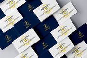 Simple Royal Business Card 56, a Business Card Template by ND Design (Thumbnail 1 of 7)