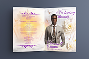 funeral program template Canva, a Templates & Theme by iloveTemplate (Thumbnail 2 of 5)
