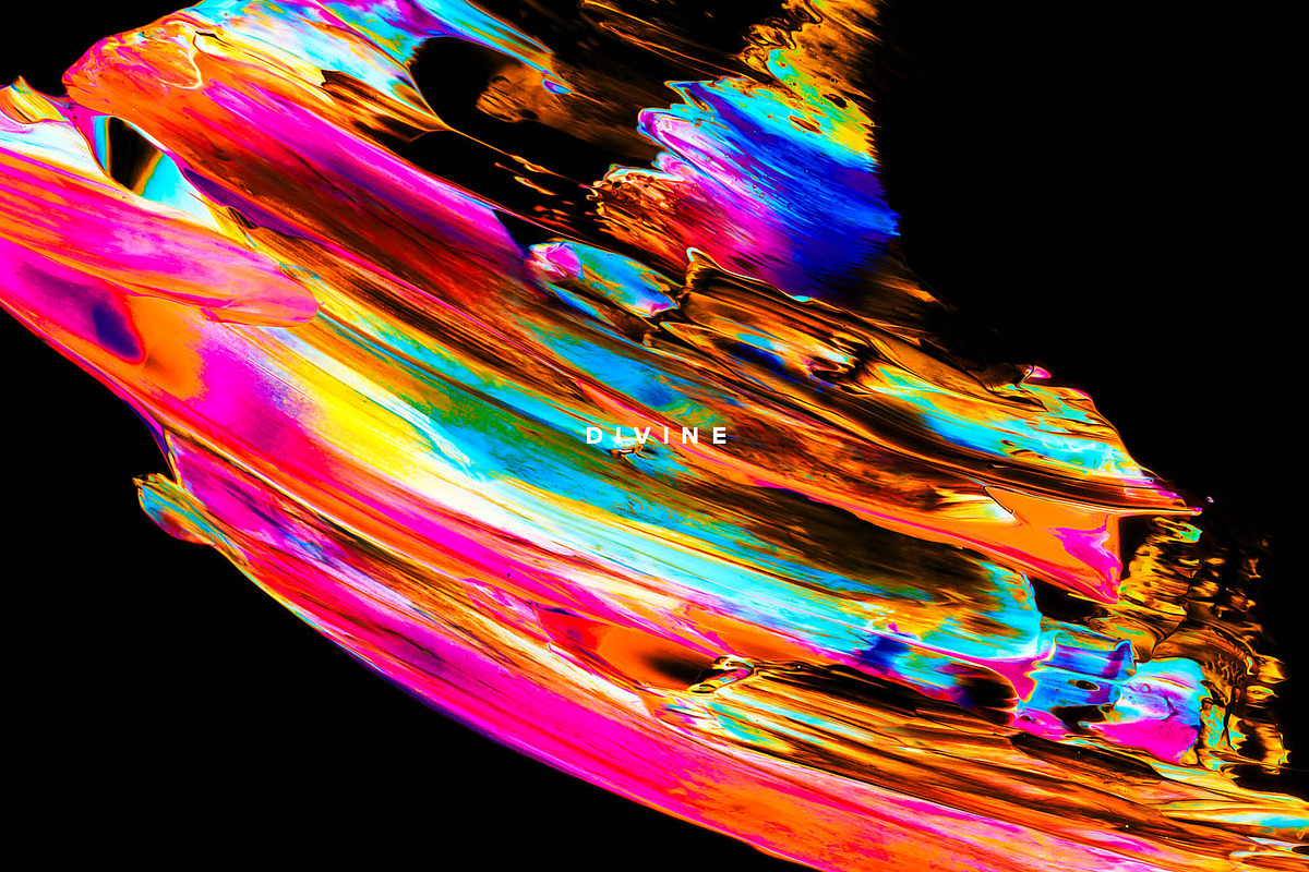Divine: Vibrant Paint Textures, a Texture Graphic by Chroma Supply (Photo 8 of 14)