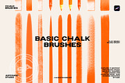Procreate Basic Chalk Brushes, a Brush Add-On by Spasibenko Art (Thumbnail 4 of 6)