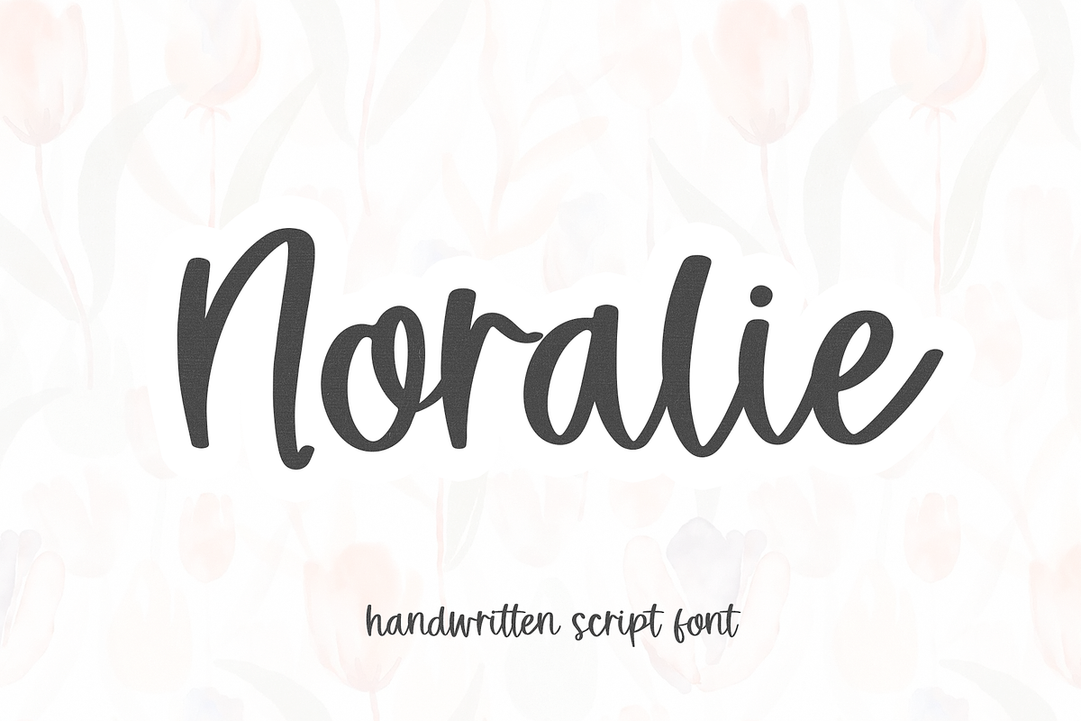 Noralie | Handwritten Script Font, a Script Font by KA Designs (Photo 1 of 9)