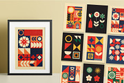 Big retro geometric collection, an Object Illustration by Sofico (Thumbnail 4 of 31)