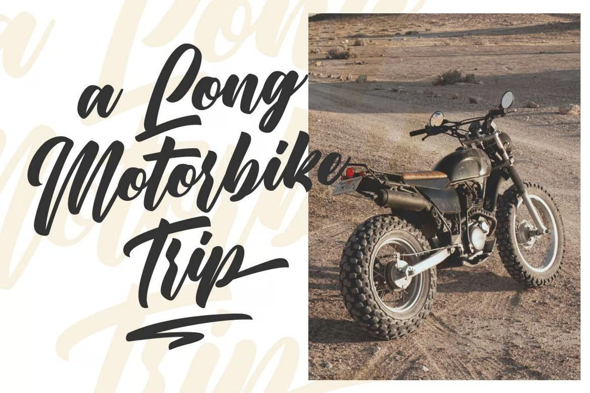 Ergibreak - Bold Script Font, a Script Font by UInstrument (Photo 5 of 9)