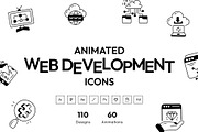Animated Web Development Icons, an Outline Icon by Vectors Market (Thumbnail 1 of 8)