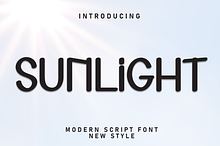 Sunlight | Script Font