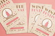 Winter Festival Flyer Set, a Flyer Template by KMZVR.Lab (Thumbnail 2 of 6)