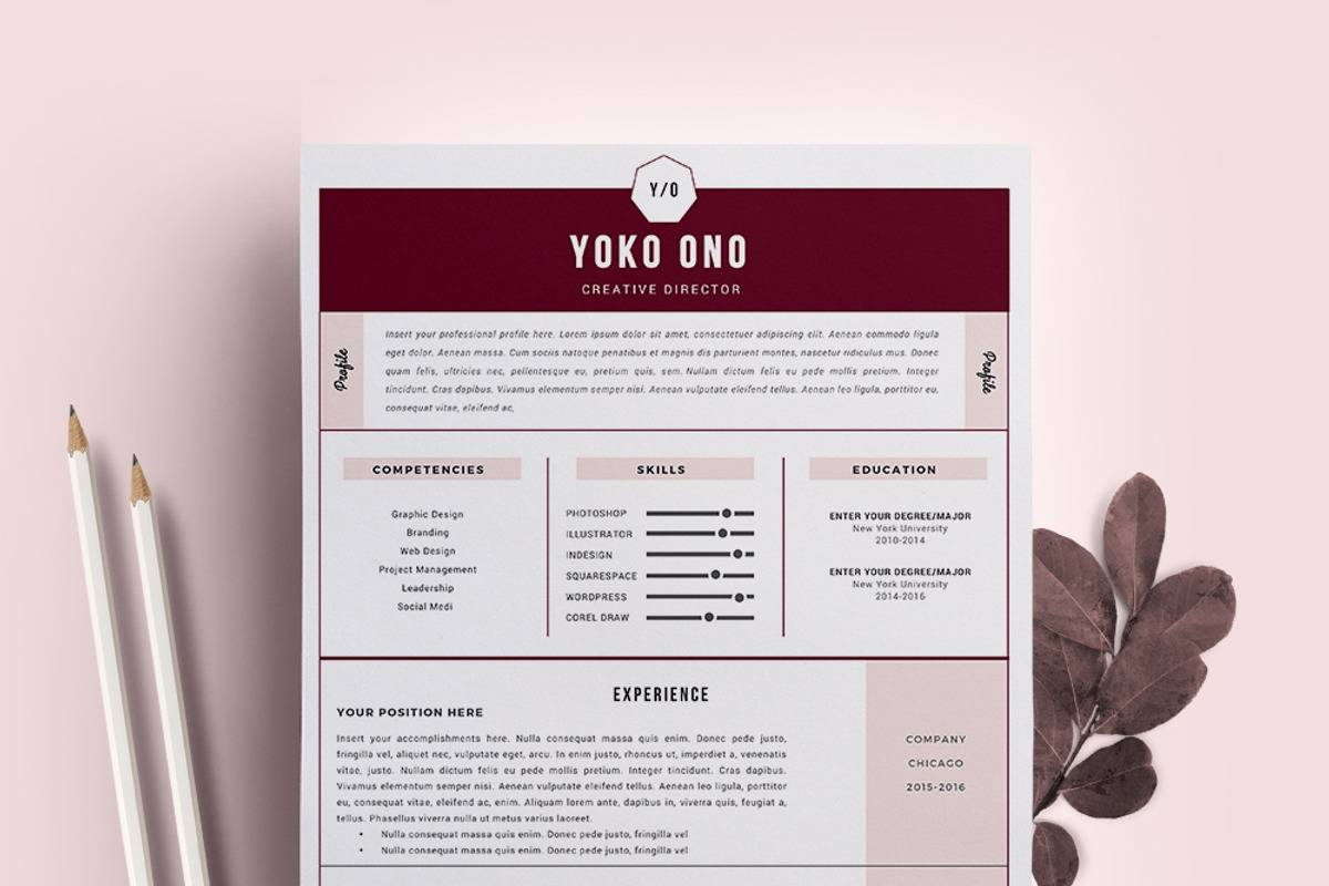 Creative Director Resume Template/CV, a Resume Template by Resume21 (Photo 1 of 5)
