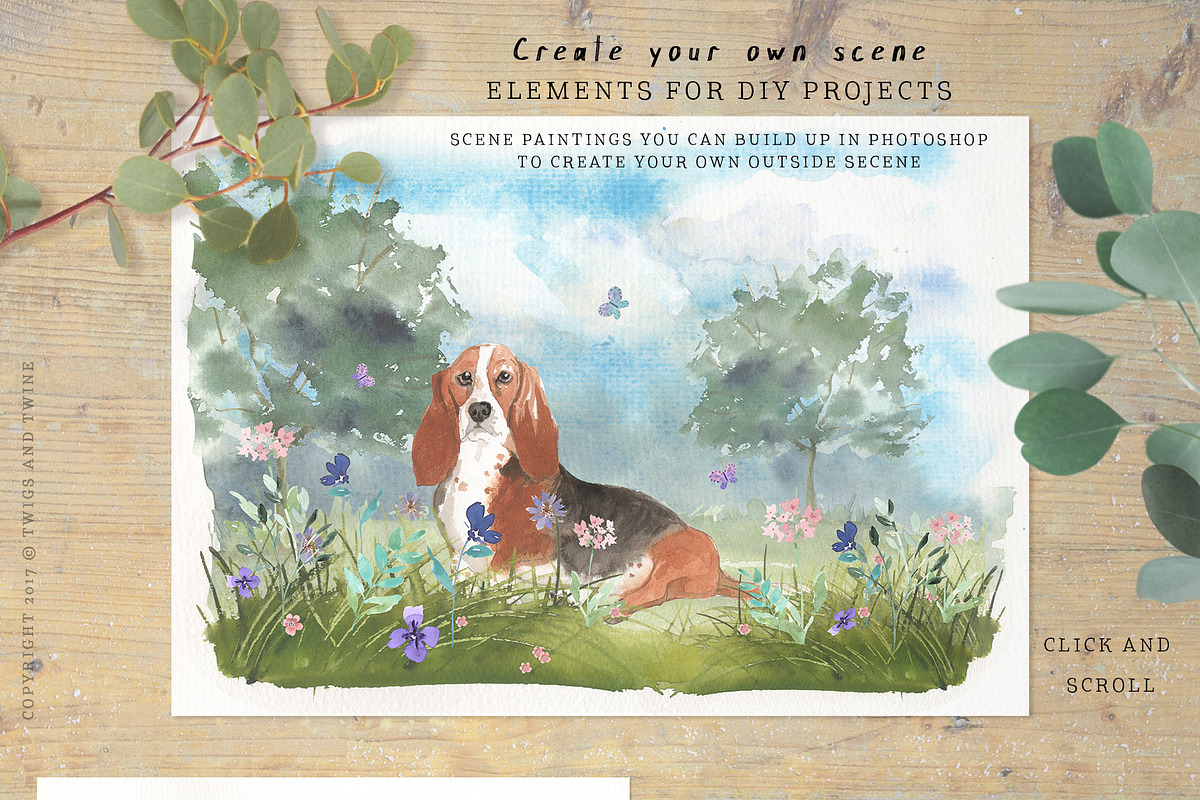 Muddy Paws Volume 2 - More Dogs!, an Illustration by Twigs and Twine (Photo 7 of 11)