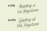 SFC Country Fairway, a Script Font by Skilline Supply Co. (Thumbnail 4 of 11)